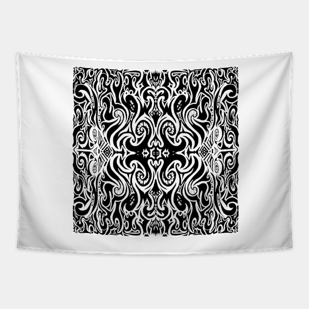 Gothic symmetry Tapestry by Daledoomevans