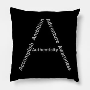 letter A Pillow