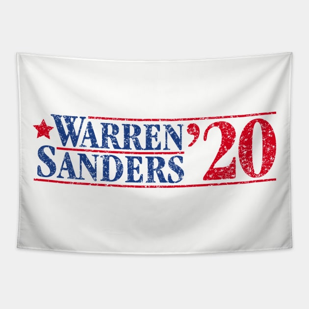 Elizabeth Warren and Bernie Sanders on the one ticket? Tapestry by YourGoods