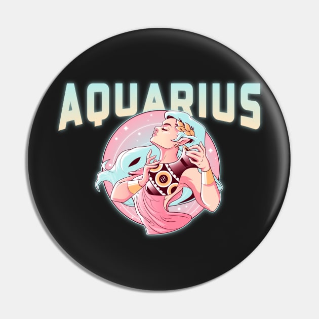 Aquarius Pin by Studio-Sy