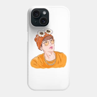 Seunnie in orange Phone Case