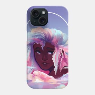 Lady In The Clouds Phone Case