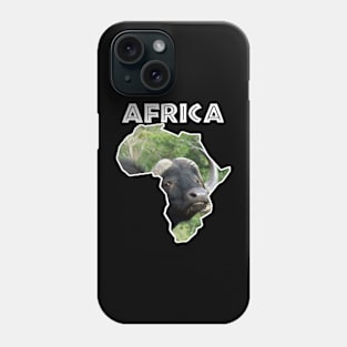 African Wildlife Continent Buffalo grass Phone Case