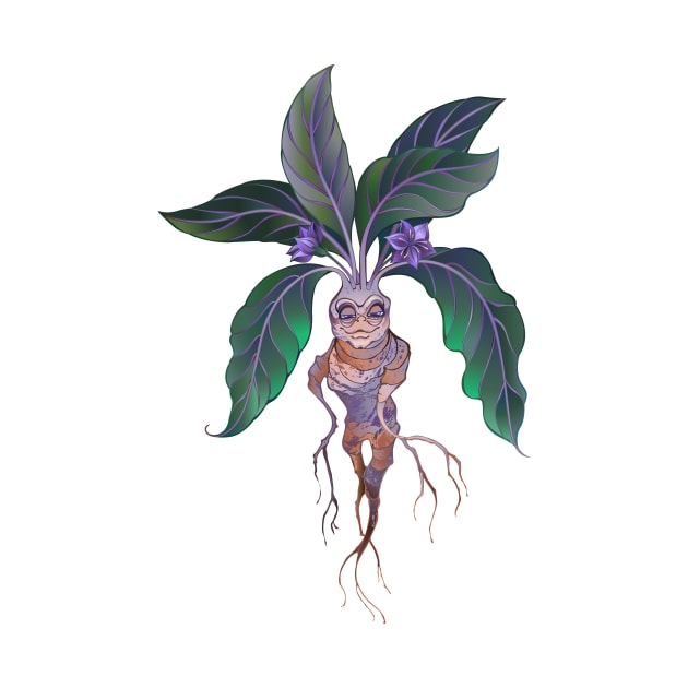 Young mandrake by Blackmoon9