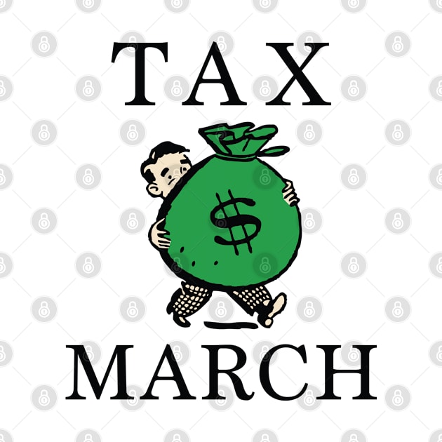 Tax March by VectorPlanet