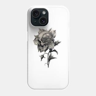 Skull Flower Phone Case