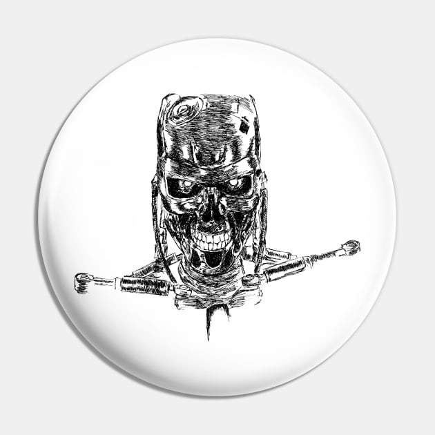 Terminator art Pin by theblackcross