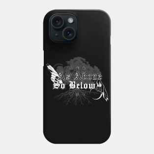 As Above so Below Tree of Life Phone Case