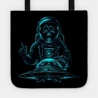 Astronaut catch Ufo Tote