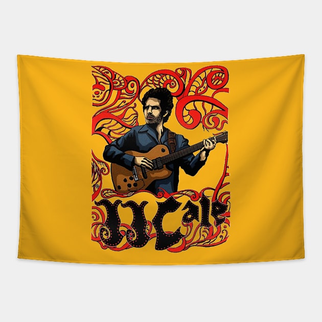 JJ Cale Tapestry by Gabby Hamrick