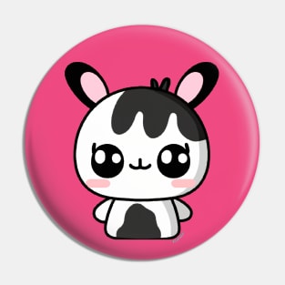 Cow Bunny Cutie Pin