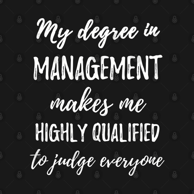 Management degree by IndigoPine