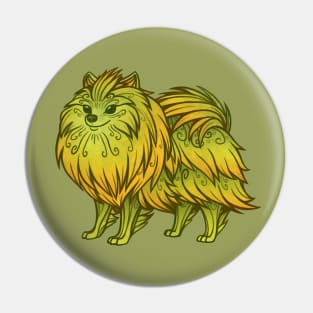 Sylvan Pomeranian Pin