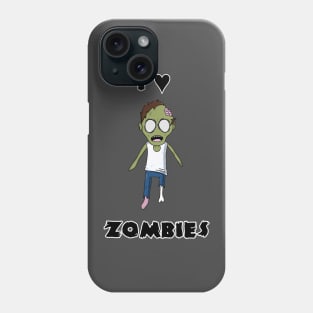 I heart Zombies Phone Case