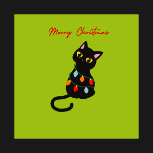 Christmas cat T-Shirt