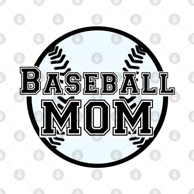 Baseball Mom by SilverFoxx Designs