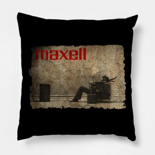 Vintage art- Maxell Pillow