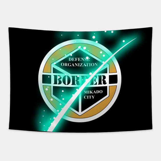 World Trigger Trion Battle Damage Tapestry by Dragonheart Studio