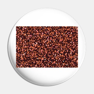 Cinnamon, caramel and almond, brown shades pixels, geometric background Pin