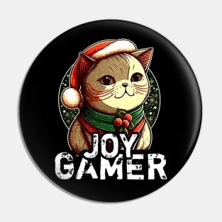 Kawaii Christmas Cat Pin