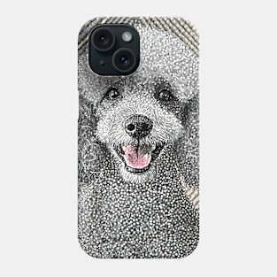 Dog Portrait - Poodle Phone Case