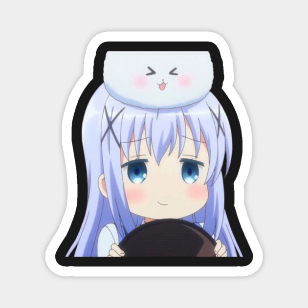 Chino Smug Magnet by KokoroPopShop