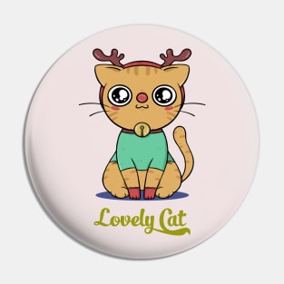 Lovely cat Pin