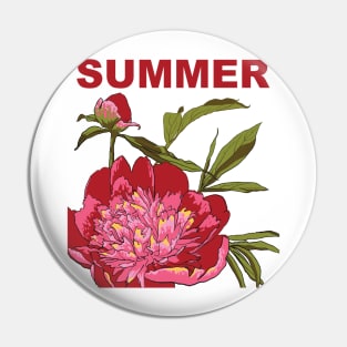 Summer #7 Pin