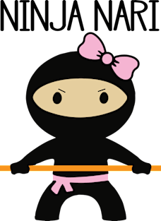 Ninja Naari Indian Women Feminism Magnet