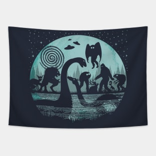 Mythical Creatures Cryptid Tapestry