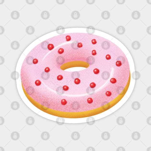 Delicious Donut Magnet by Niina