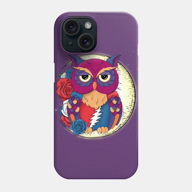 The Grateful Owl Phone Case by Watson Creations