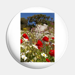 Wild Flower Garden Pin