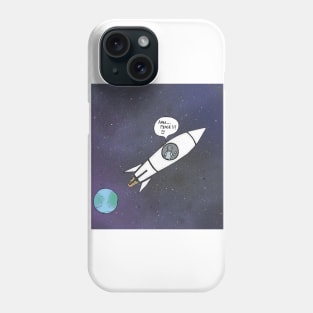 Peace in Space Phone Case