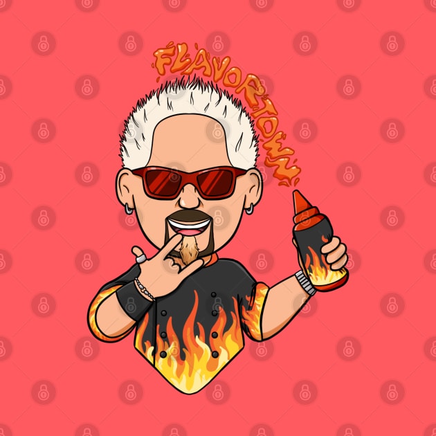 Mayor of Flavortown by jfeldmanart