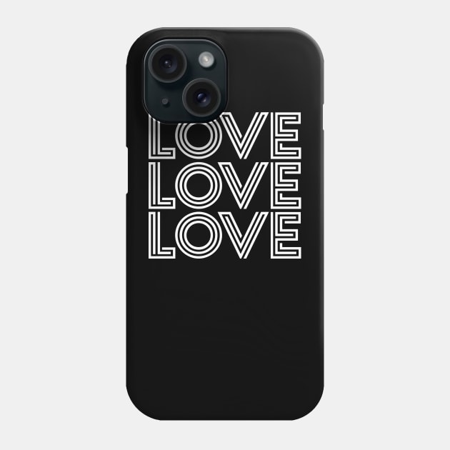 Love design for valentines day or gift for lover Phone Case by KazSells