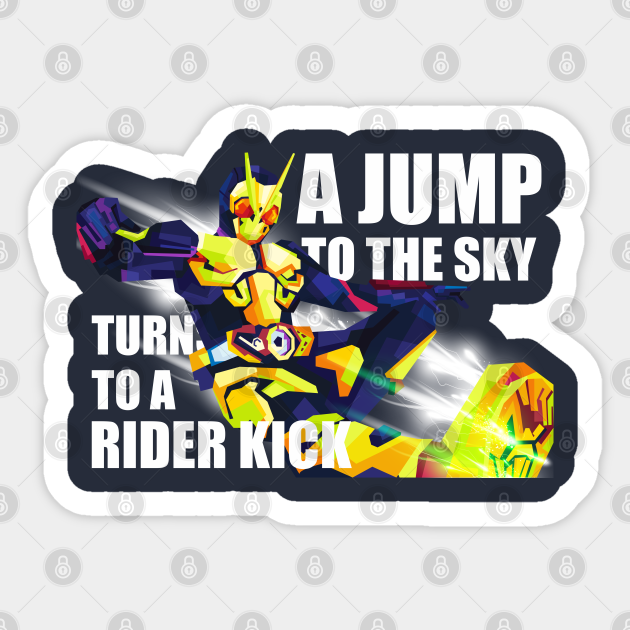 Kamen Rider Zero One Kamen Rider Sticker Teepublic