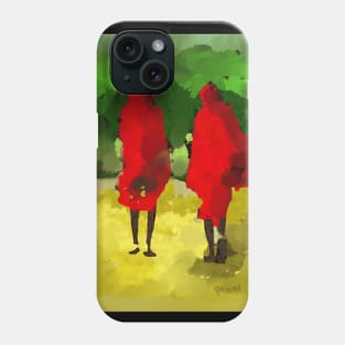 Masai Men Phone Case