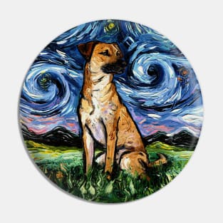 Black Mouth Cur Night Pin