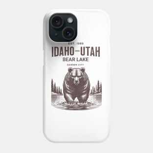 Bear Lake Idaho–Utah vintage 1989 Phone Case