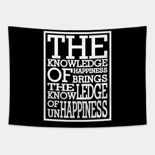 About happiness Tapestry