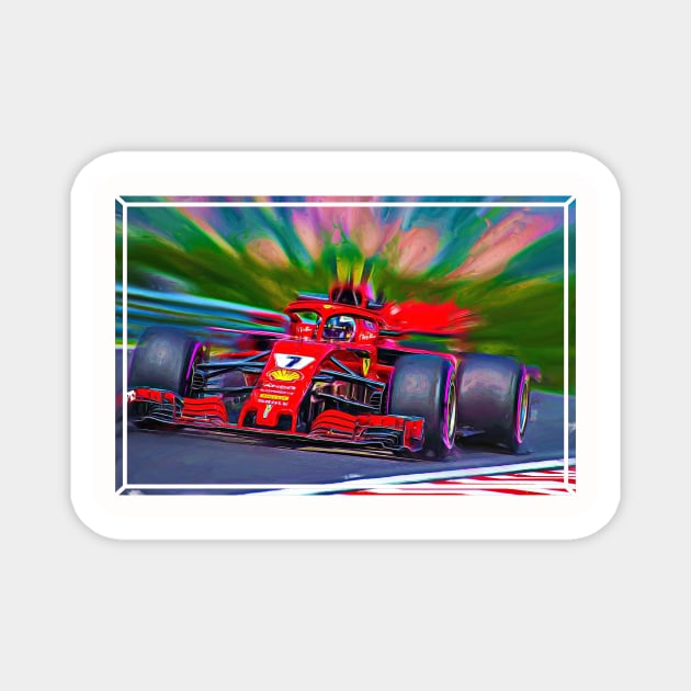 Kimi 7 Magnet by DeVerviers