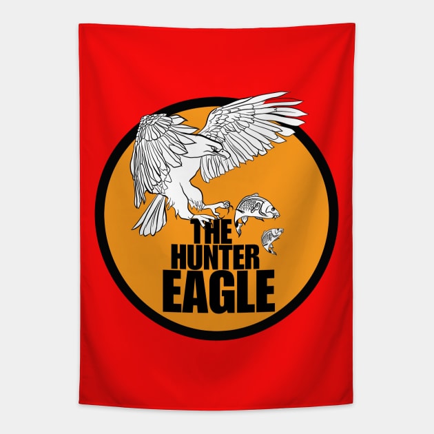 the hunter eagle Tapestry by Conqcreate Design