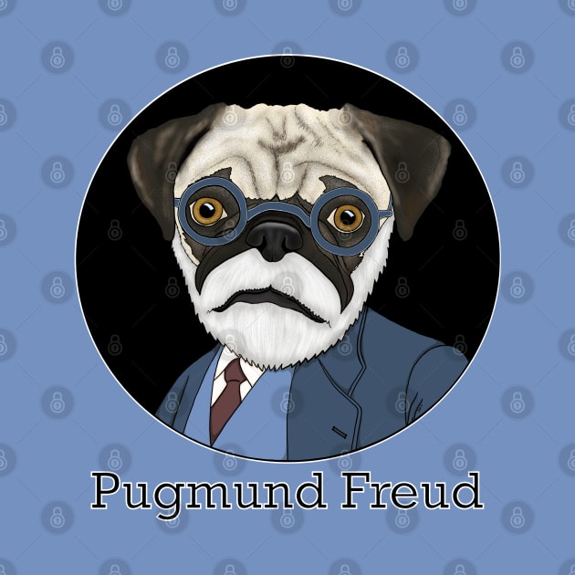 Pugmund Freud by FivePugs