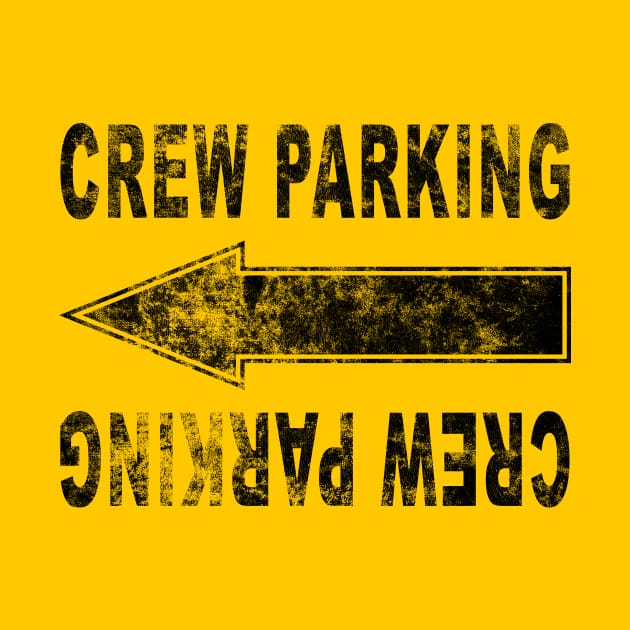 Crew Parking Directional (yellow shirt) by LazyDayGalaxy