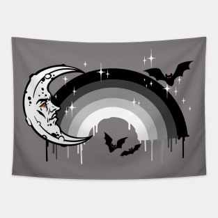 Goth Rainbow Tapestry