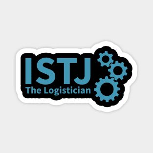 ISTJ The Logistician MBTI types 9C myers briggs personality gift with icon Magnet