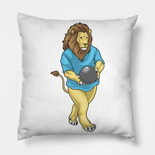 Lion Bowling Bowling ball Pillow