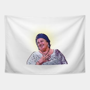 St Angela 90 Day Fiance Tapestry