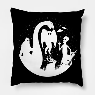 Cryptid Creatures Pillow